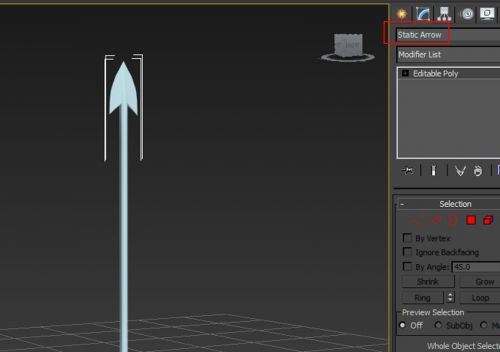 آموزش ساخت بارانی از پیکانها در تری دی مکس